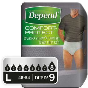 תחתונים סופגים Comfort Protect  לגברים, מידה L